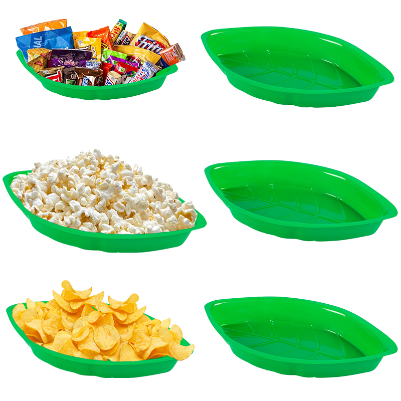 Food Snacks Chips - 6szt Taca na przekąski w kształcie