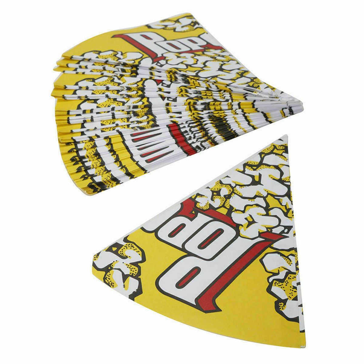 Food Snacks Chips - 100 sztuk papierowych torebek w kształcie