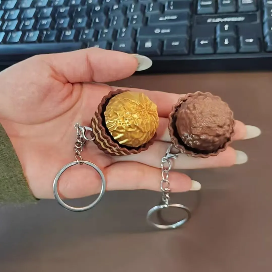 Food Like Snacks - Brelok do kluczy z motywem czekolady