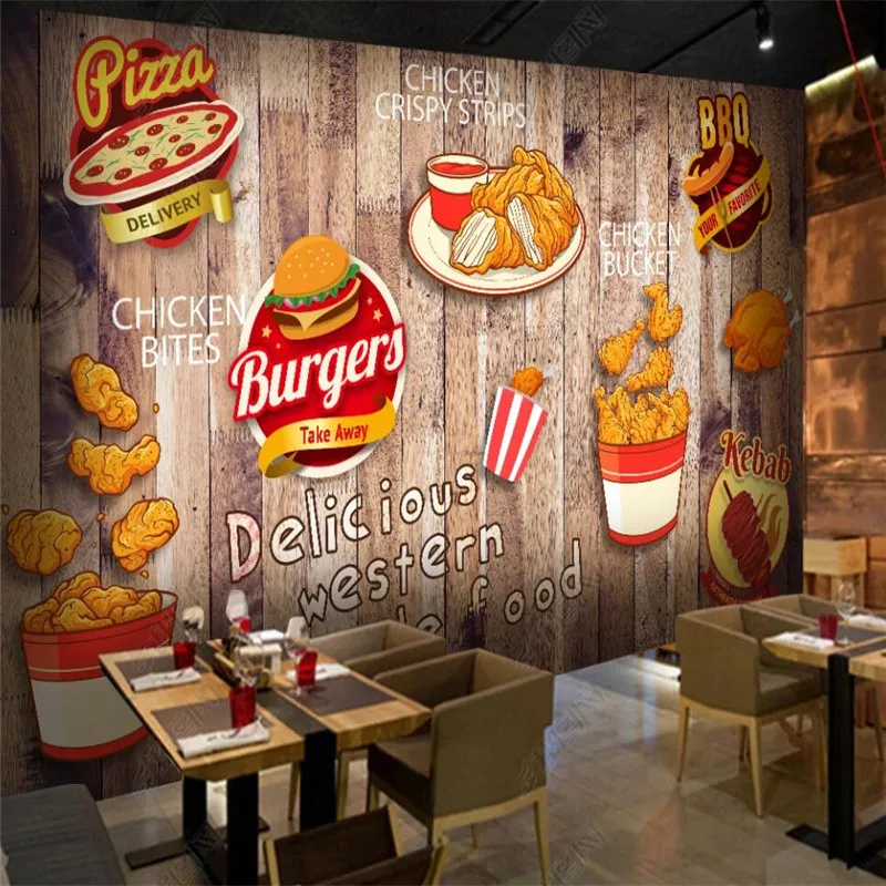 Niestandardowa tapeta z smażon – Food Snacks Background recenzja i cena