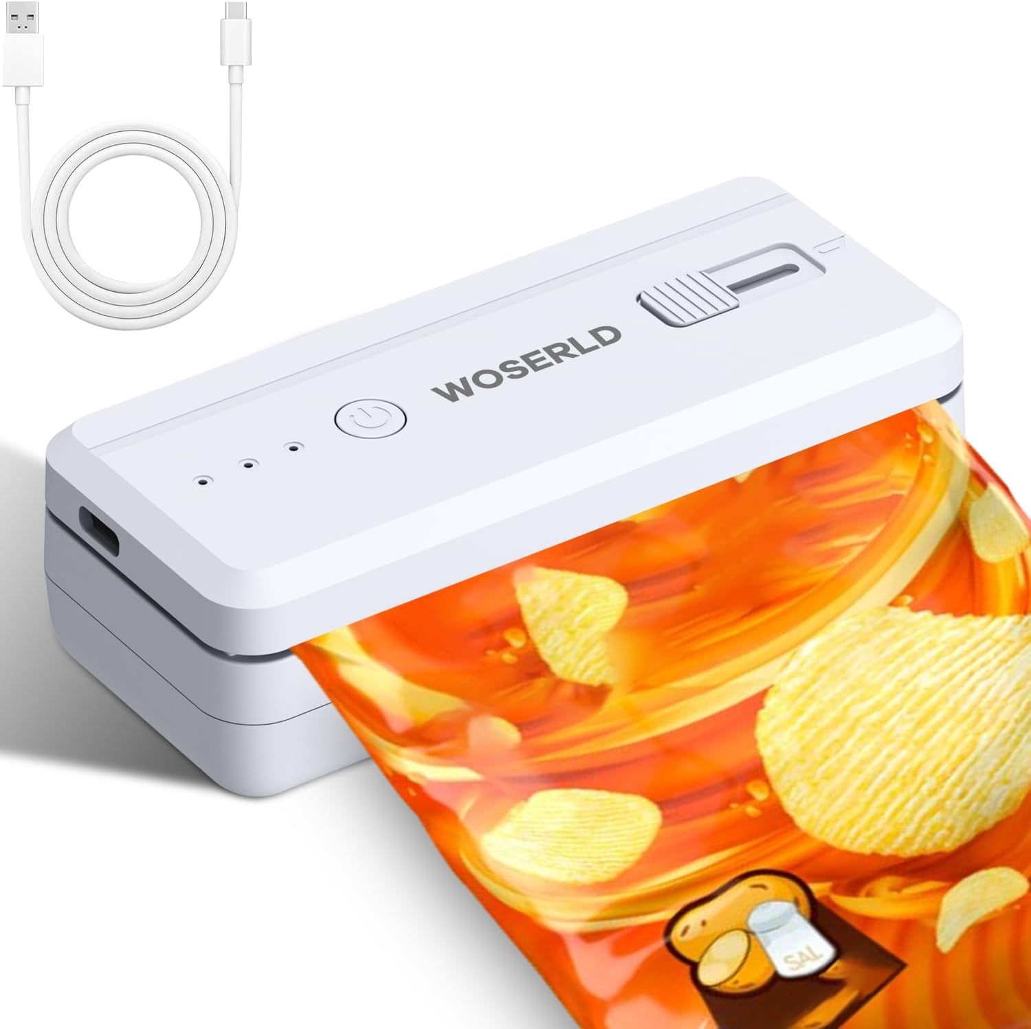 Mini Zgrzewarka do Folii, Akum – Food Snacks Chips recenzja i cena