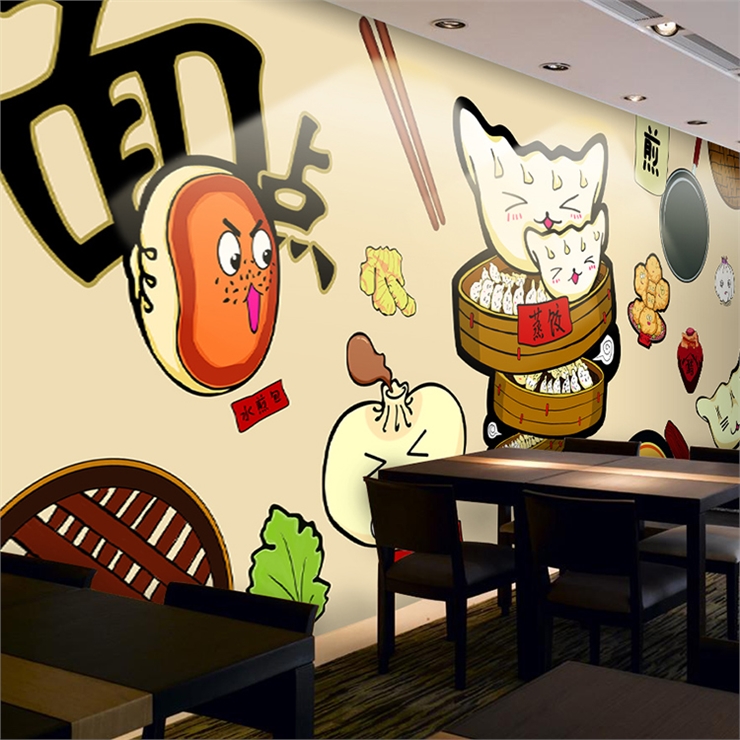 Niestandardowa, ręcznie malowa – Food Snacks Background recenzja i cena