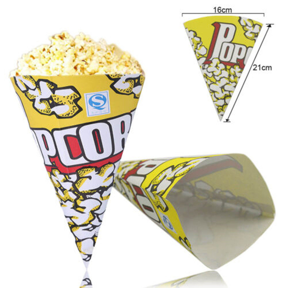 100 sztuk papierowych torebek  – Food Snacks Chips recenzja i cena