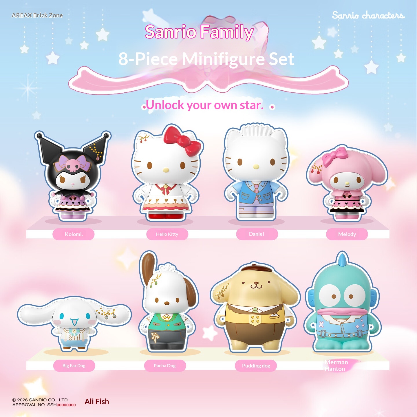 Areax Sanrio Characters Buildi – Food X recenzja i cena