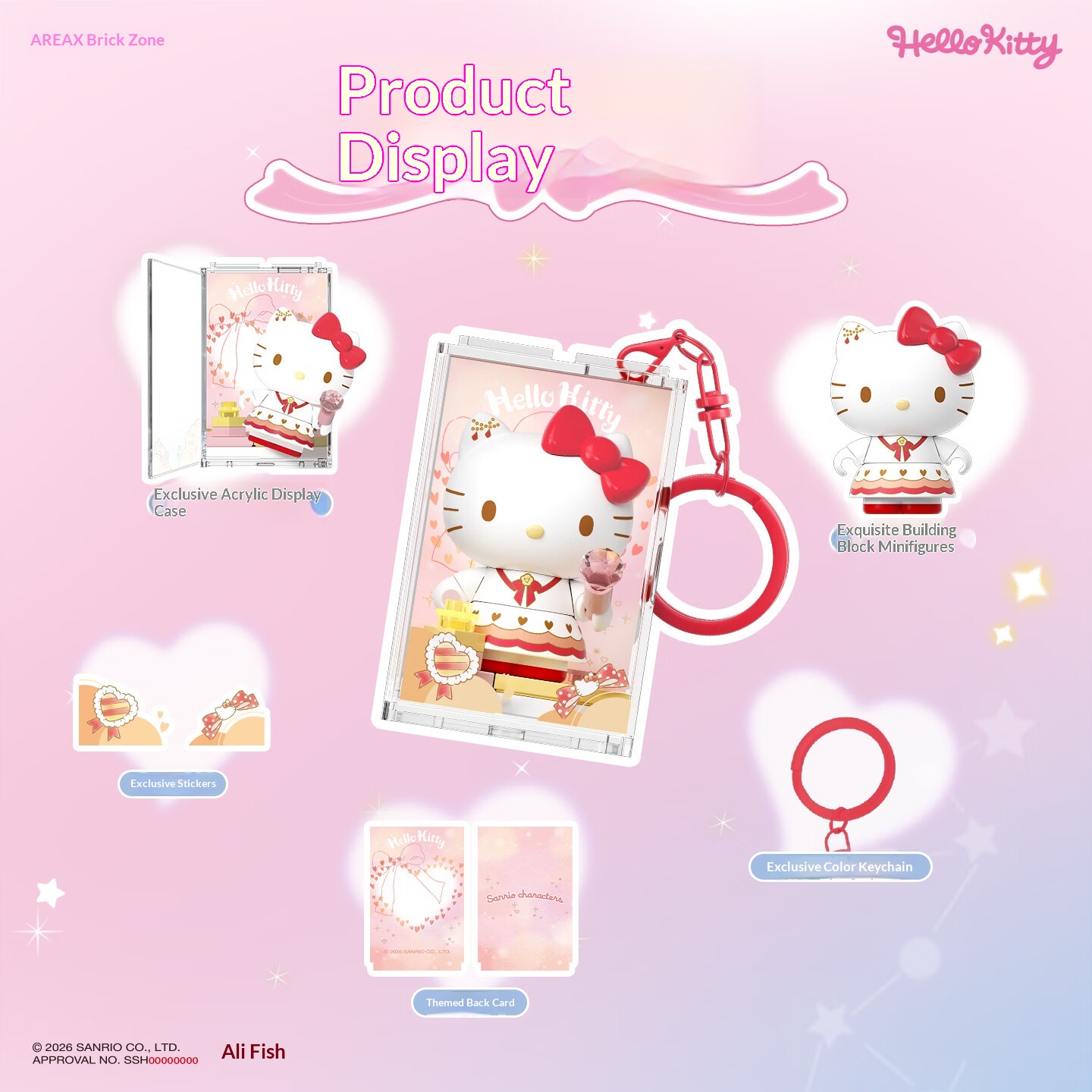 Areax Sanrio Characters Buildi – Food X recenzja i cena