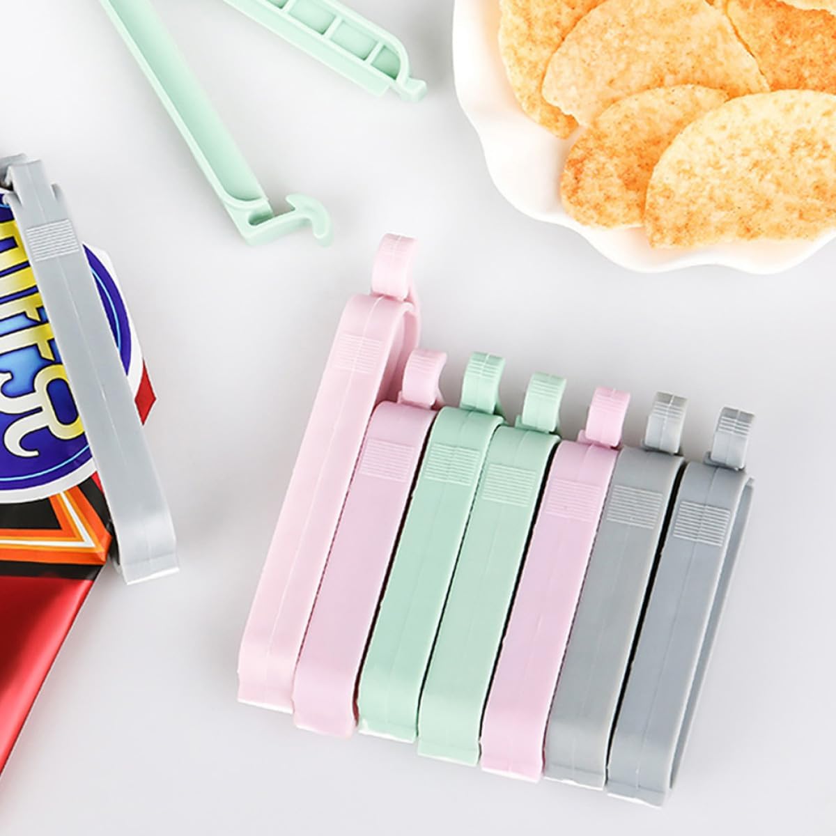 12 szt. Plastikowe klipsy do z – Food Snacks Chips recenzja i cena
