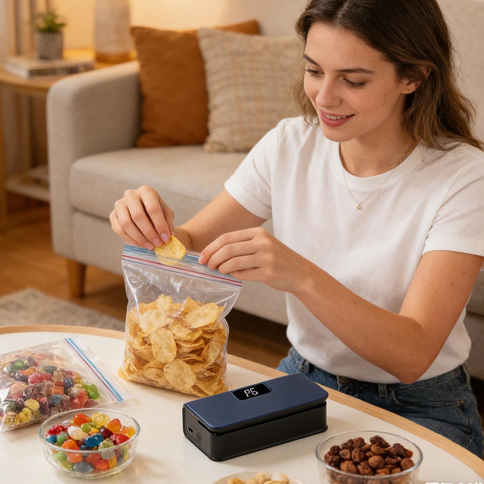 Magnetyczna zgrzewarka do tore – Food Snacks Chips recenzja i cena